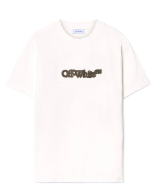 0FF-WHITE-SPRAY ARROW SLIM S/S TEE-44MAA027G5J00I0110