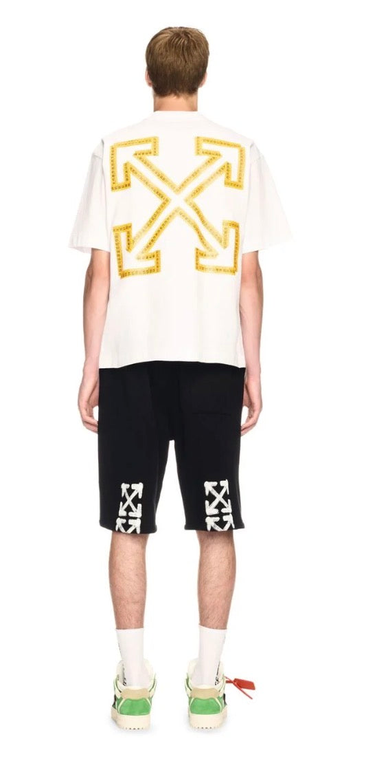 OFF-WHITE White Tape Arrow T-Shirt-44MAA120G5J0090122