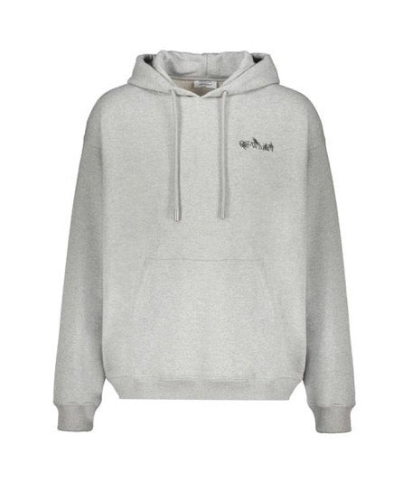 OFF-WHITE C/O VIRGIL ABLOH Men's Grey Hoodies-44MBB085G5F0000810
