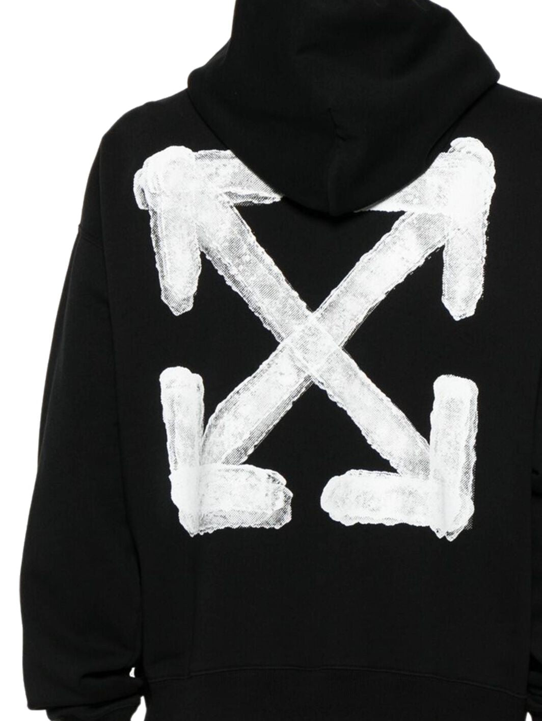OFF WHITE-SPRAY ARROW SKATE HOODIE-44MBB085G5F00B1001