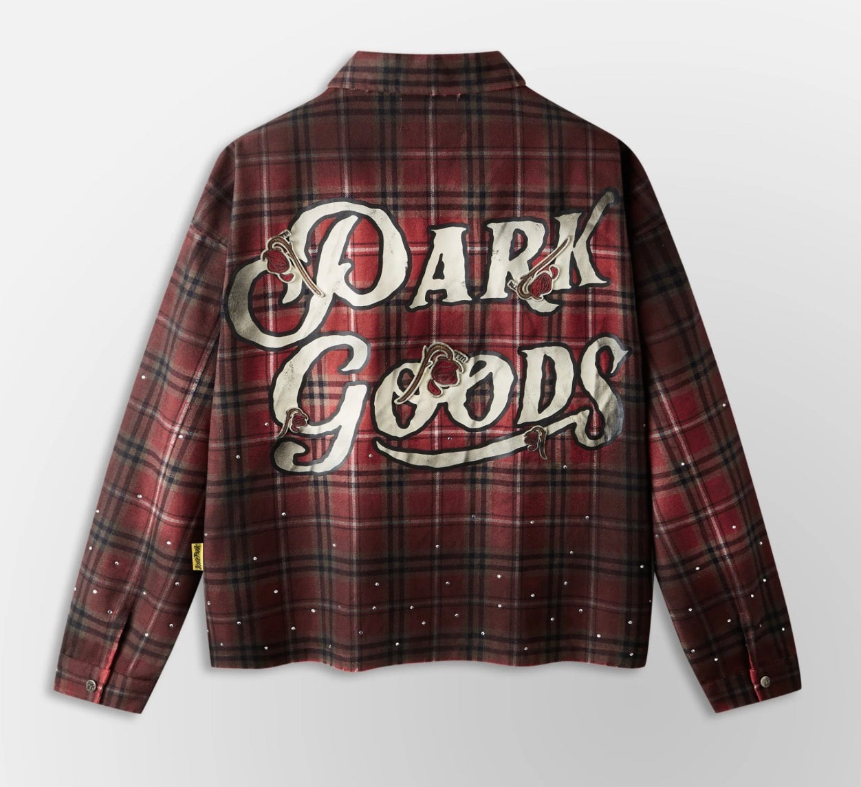 HYDE PARK-PARK GOODS FLANNEL LS SHIRT - RED