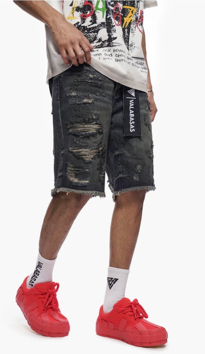 VALABASAS-CLIPPED JORTS DARK DIRTY BLUE-blvd-vsh2-1034