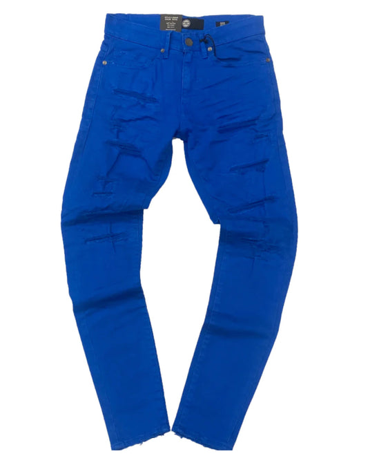 ROSS - TRIBECA TWILL PANTS (royal) JR900R