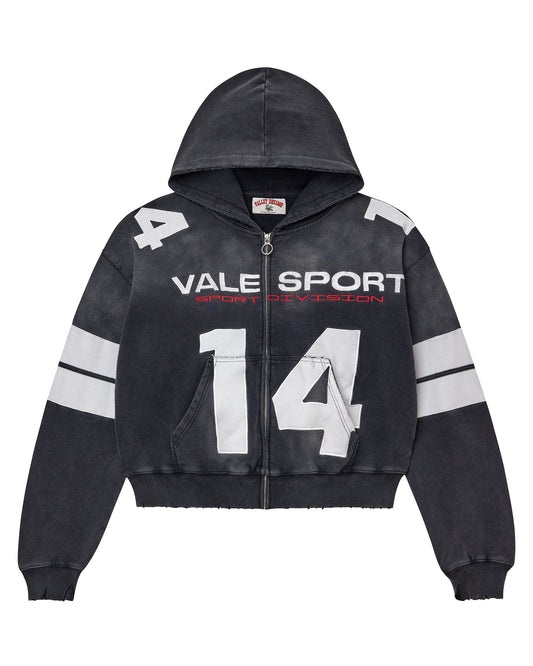 Valley jerzze zip up hoodie