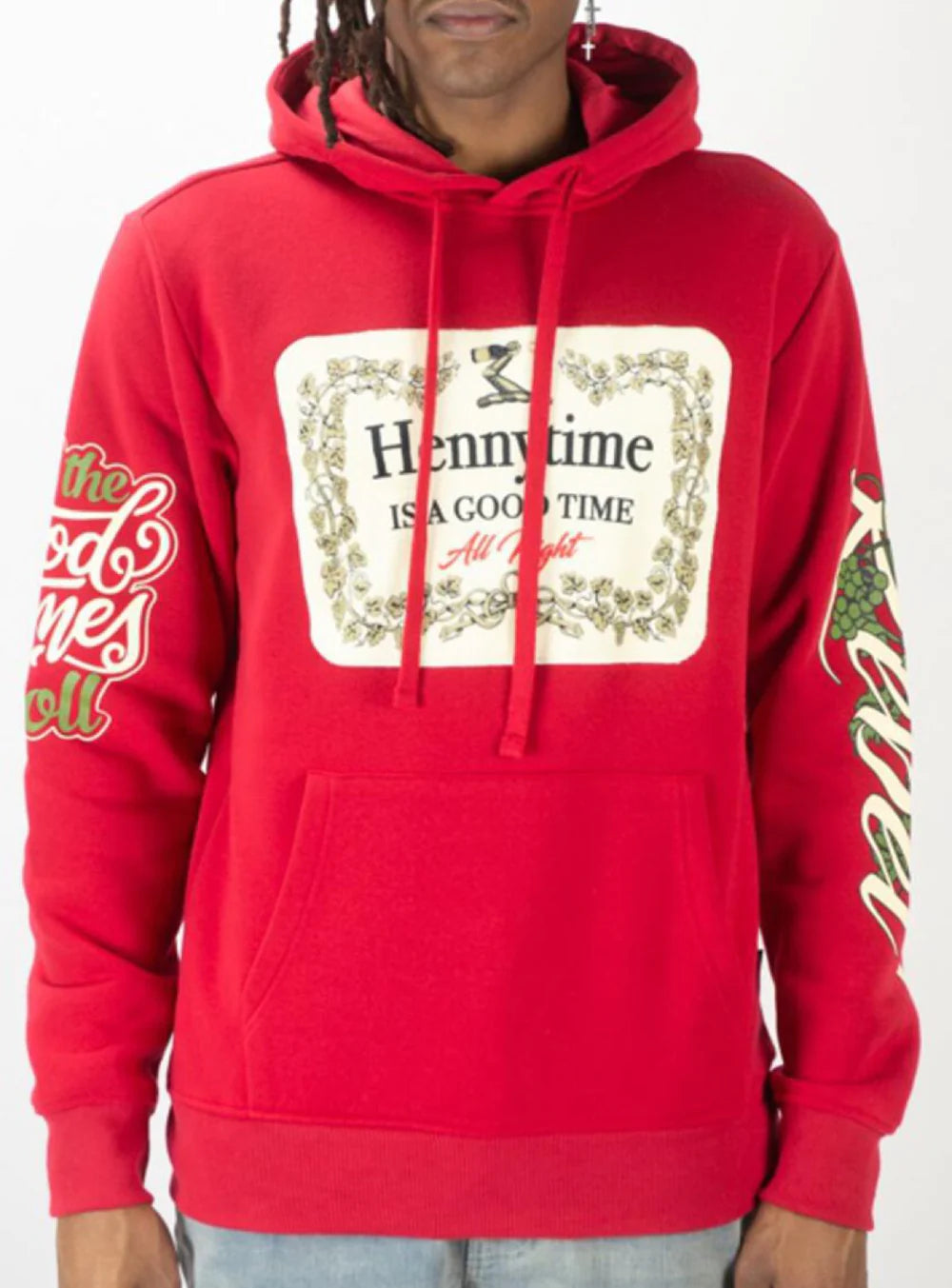 Rebel Minds Hoodie - Hennytime - Black - 132-377