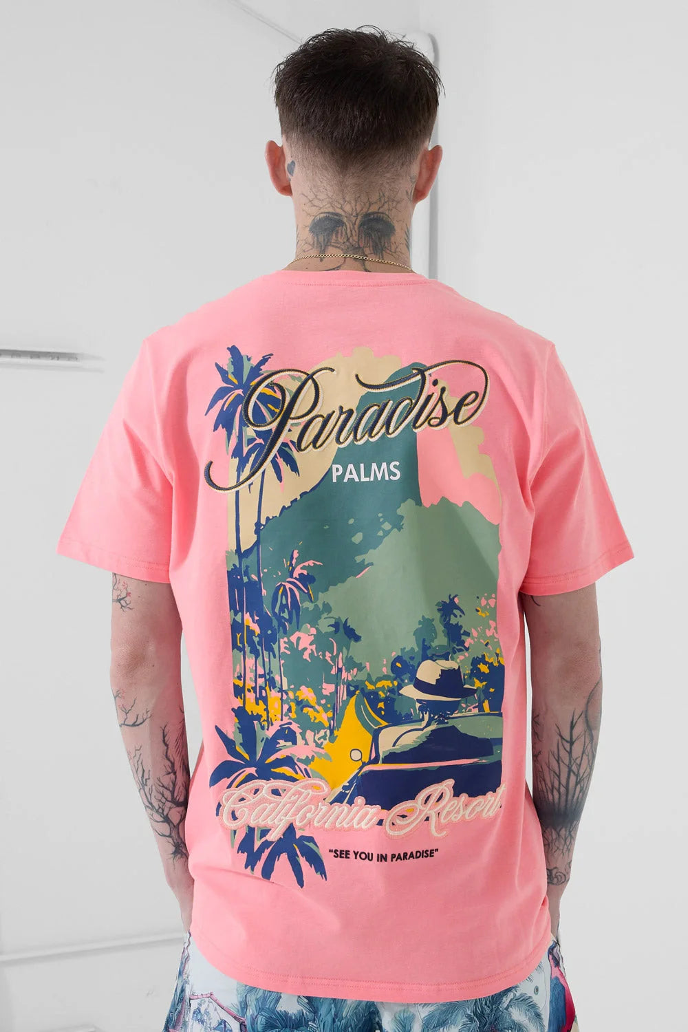 Jordan Craig Men's Paradise Palms T-Shirt-2074A