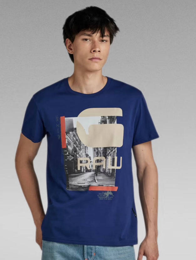 G-Star CITY GRAPHIC T-SHIRT  D24696-336-1822