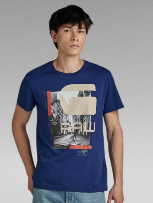 G-Star CITY GRAPHIC T-SHIRT  D24696-336-1822