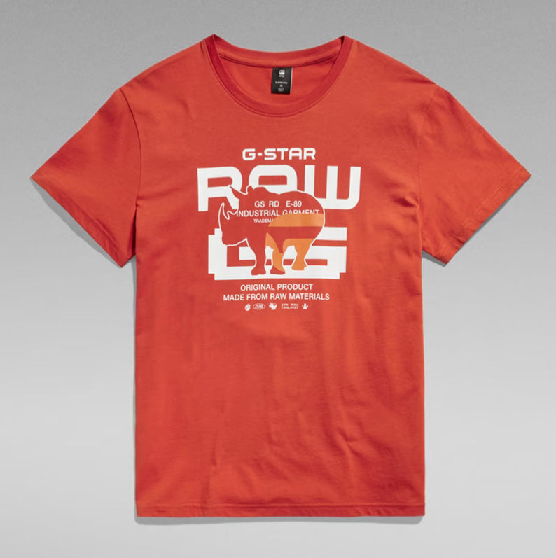 G-NO GRAPHIC T-SHIRT  D24695-336-G052