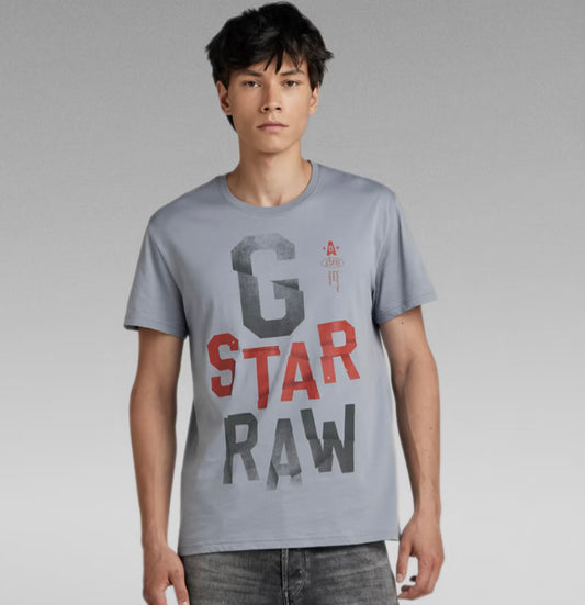 G-star WRINKLED LETTERS T-SHIRT-d24693-336-3885 32