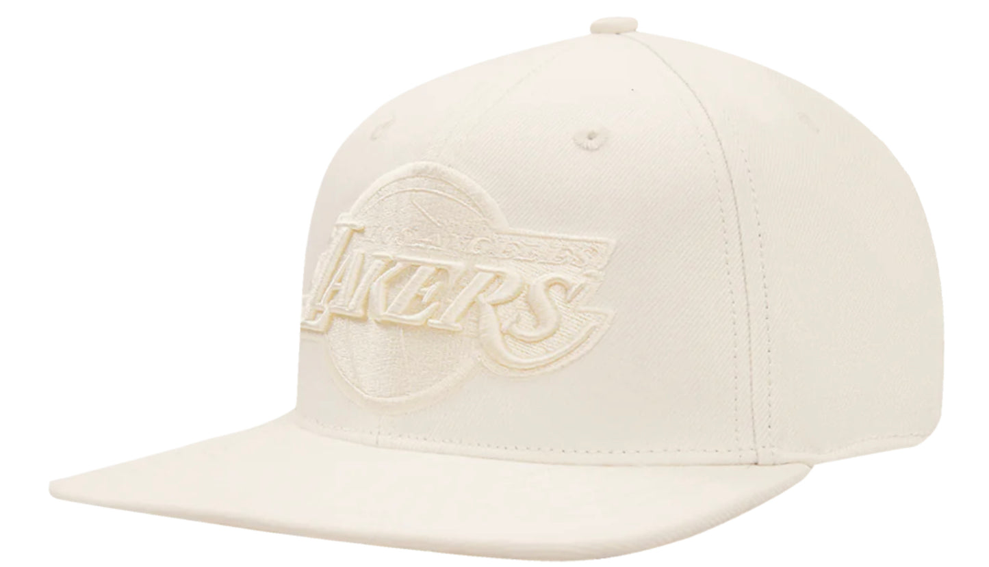 LOS ANGELES LAKERS NEUTRAL WOOL SNAPBACK HAT-BLL757333
