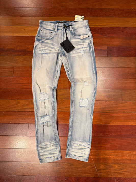 SPARK-SPARK Strech  L.T Sand Blast Denim-S4403
