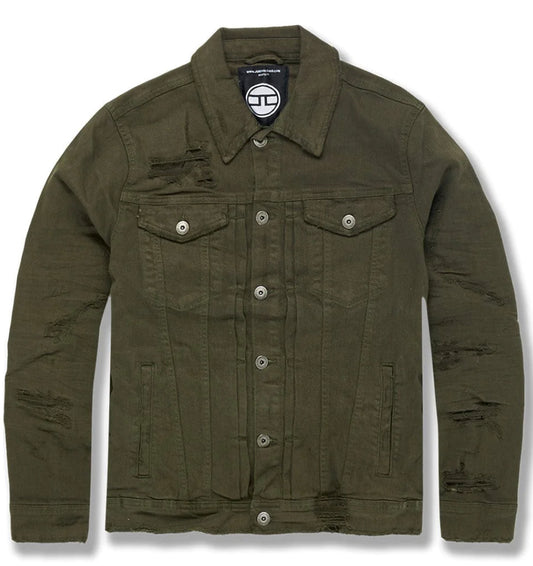 TRIBECA TWILL TRUCKER JACKET -JJ95R