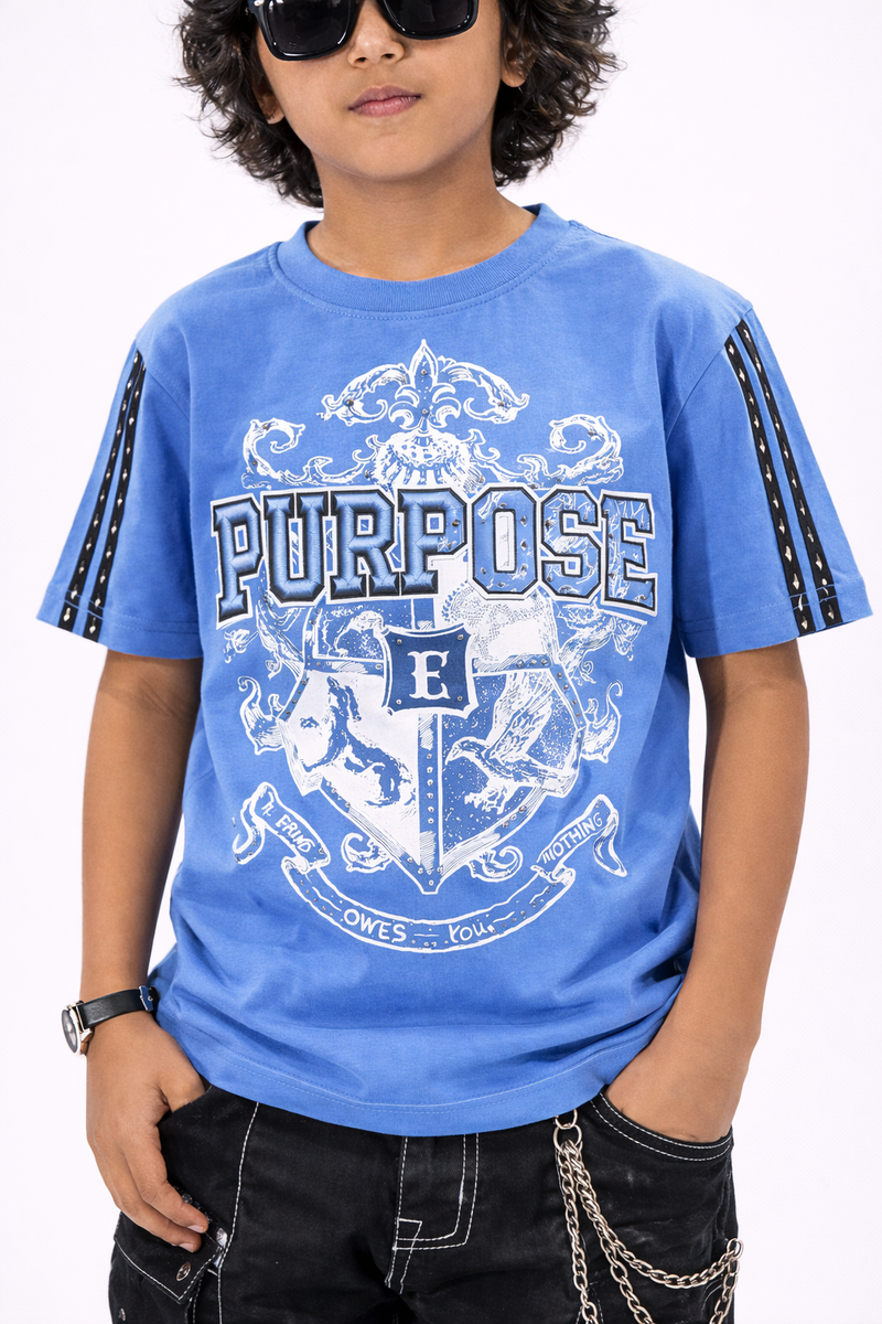 ELITE PREMIUM PURPOSE BLUE TEE