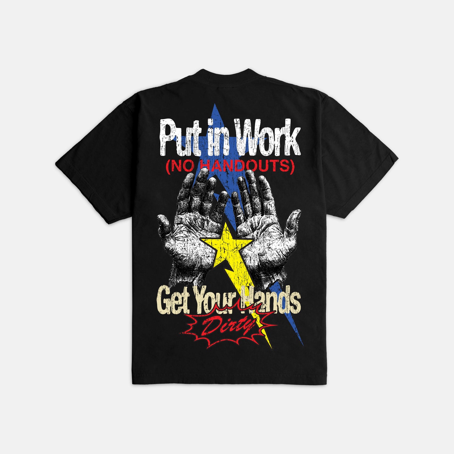 OUTRANK PUT IN WORK ULTRA HEAVYWEIGHT T-SHIRT