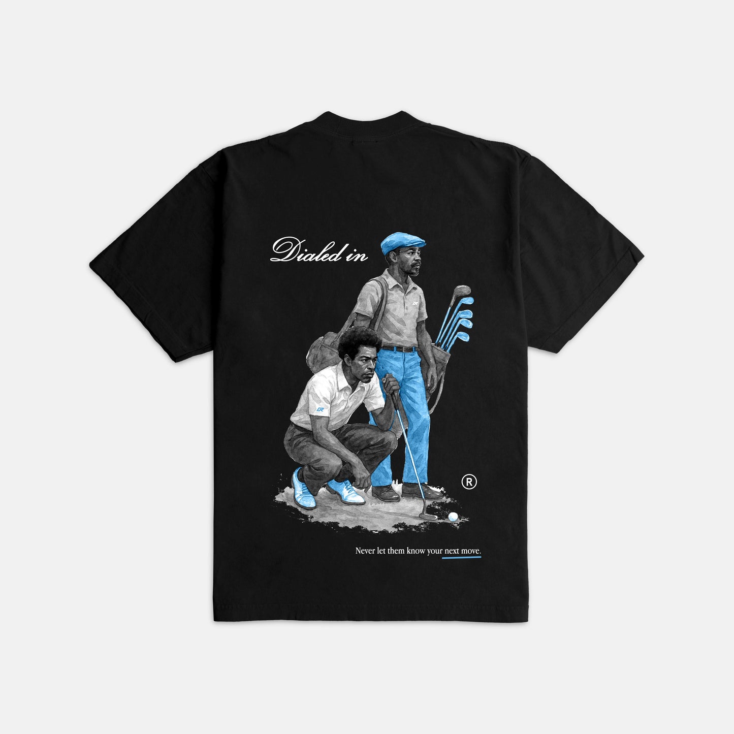OUTRANK DIALED IN ULTRA HEAVYWEIGHT T-SHIRT