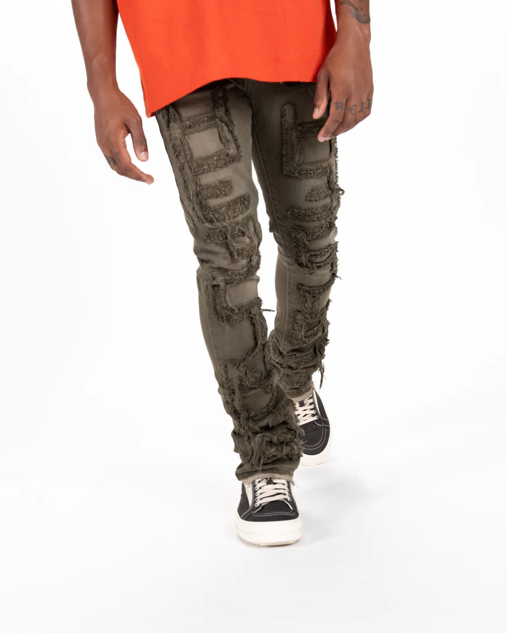INSPIRED BY" FLARE STACK DENIM-PH-FW23-03