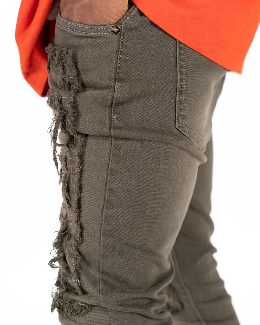 INSPIRED BY" FLARE STACK DENIM-PH-FW23-03