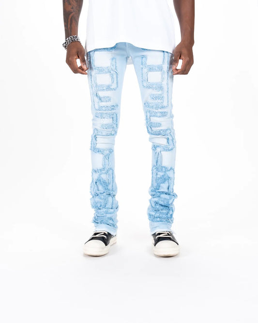 PHEELINGS_ INSPIRED BY" FLARE STACK DENIM PH-FW23-01