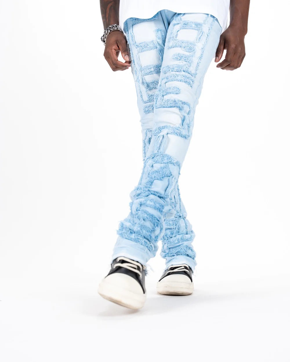 PHEELINGS_ INSPIRED BY" FLARE STACK DENIM PH-FW23-01