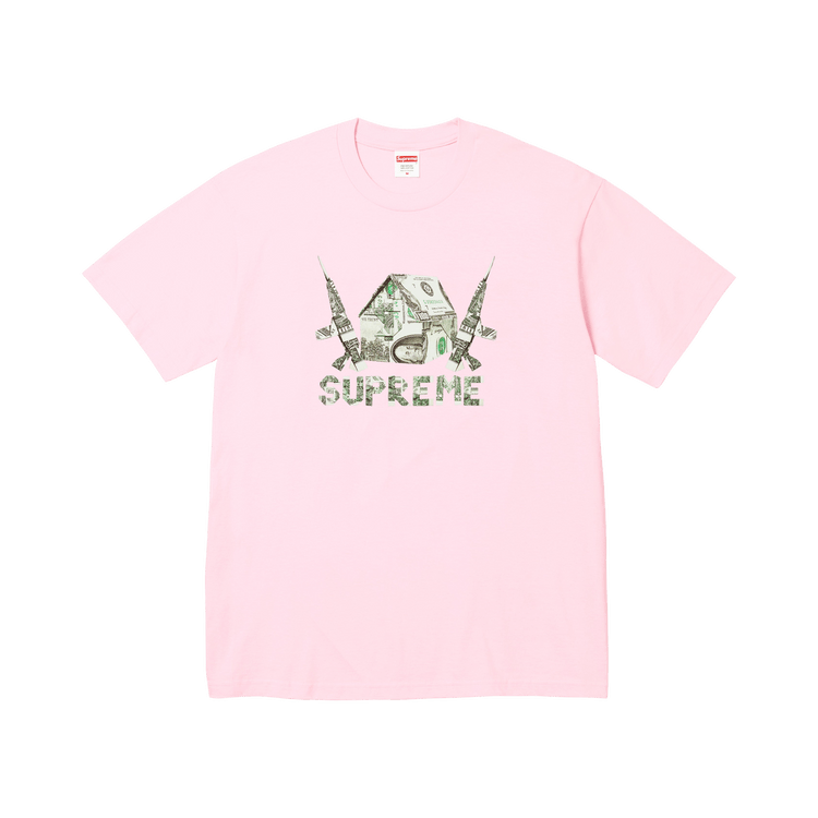 Supreme Origami Tee 'Light Pink'