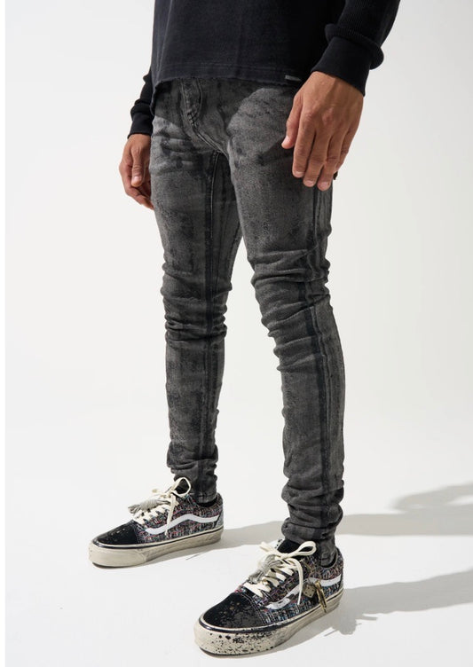 SERENEDE Dark Grey Moonrock jeans