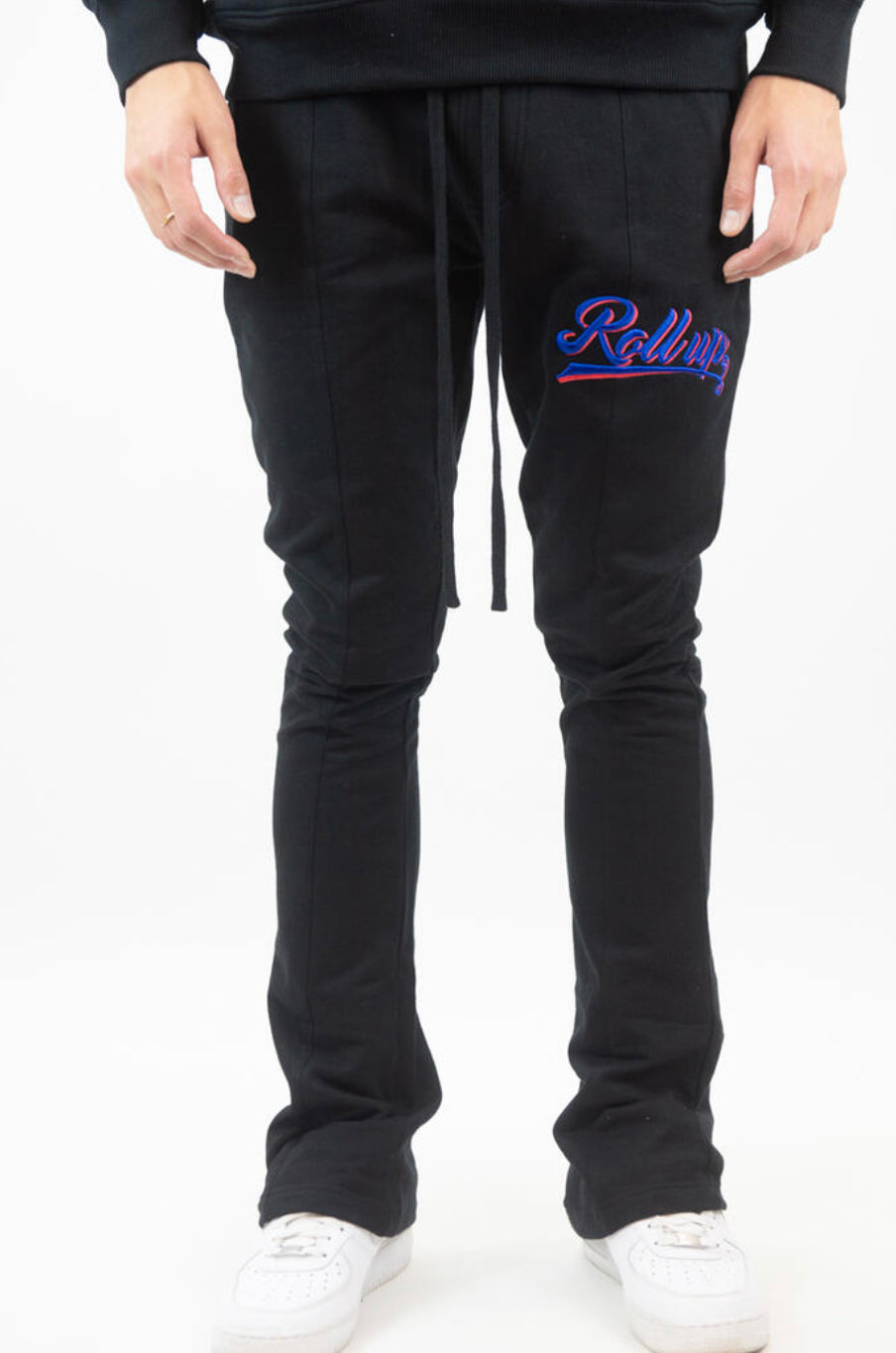 REBEL MINDS-ROLL UP STACKED FLEECE PANT— 132-425