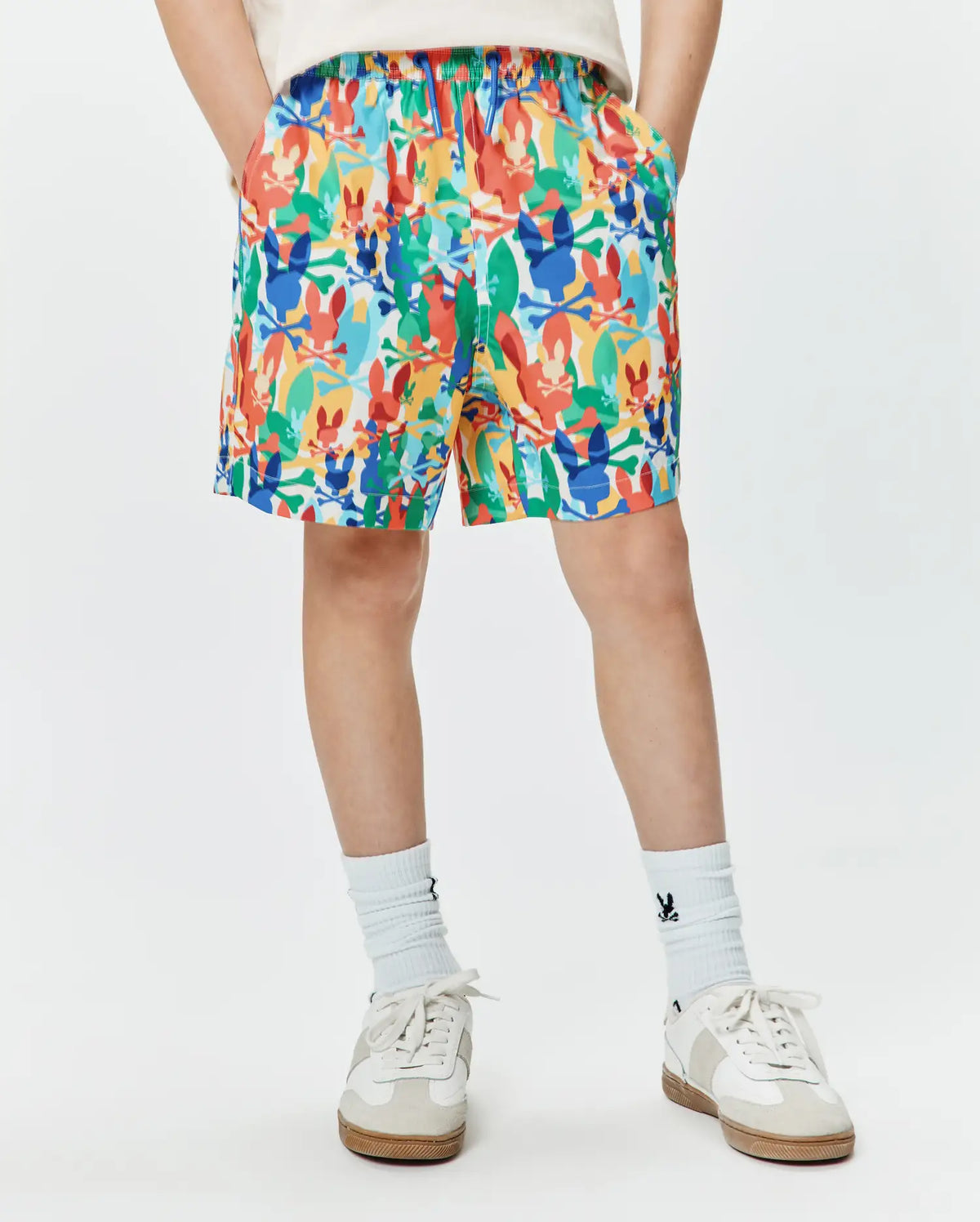 PSYCHO BUNNY Mens Tanner Swim Trunk 6