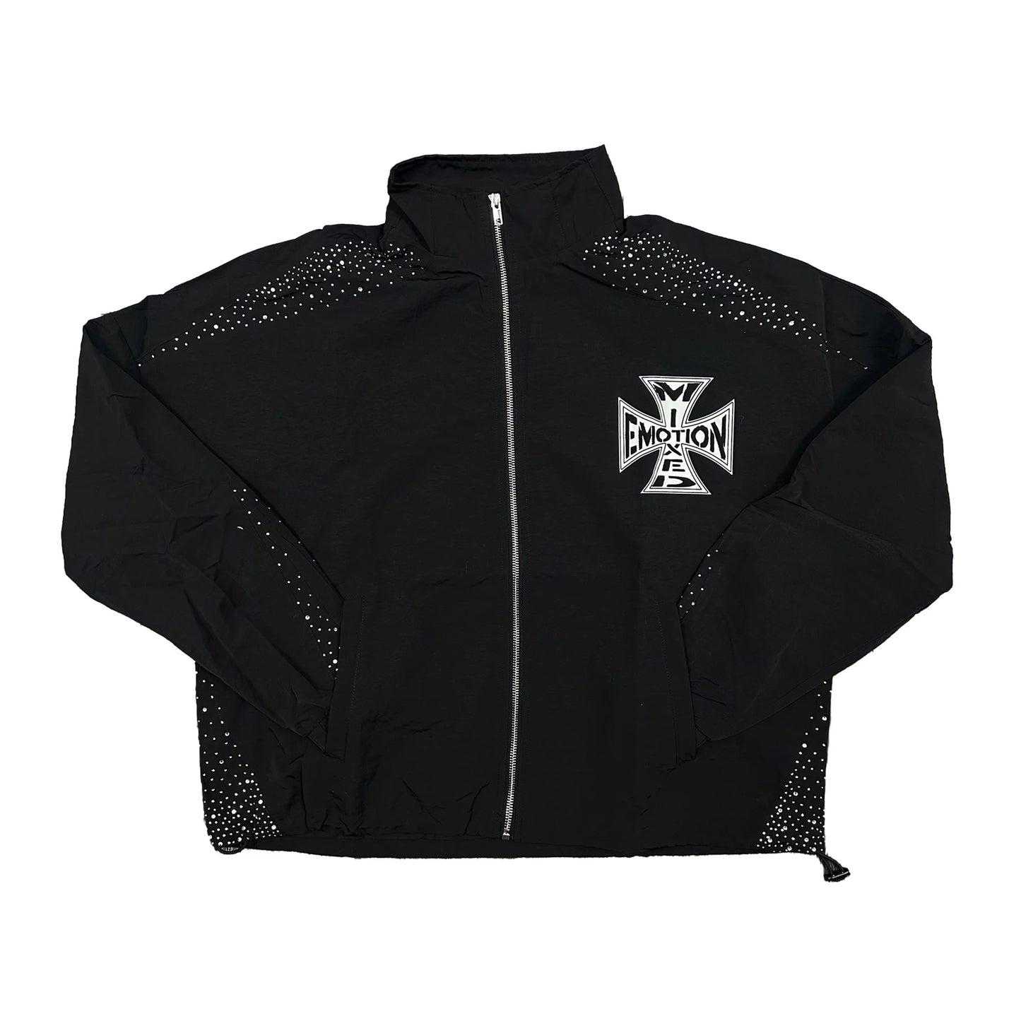 Mixed Emotion Black ‘Classic’ Nylon Jacket