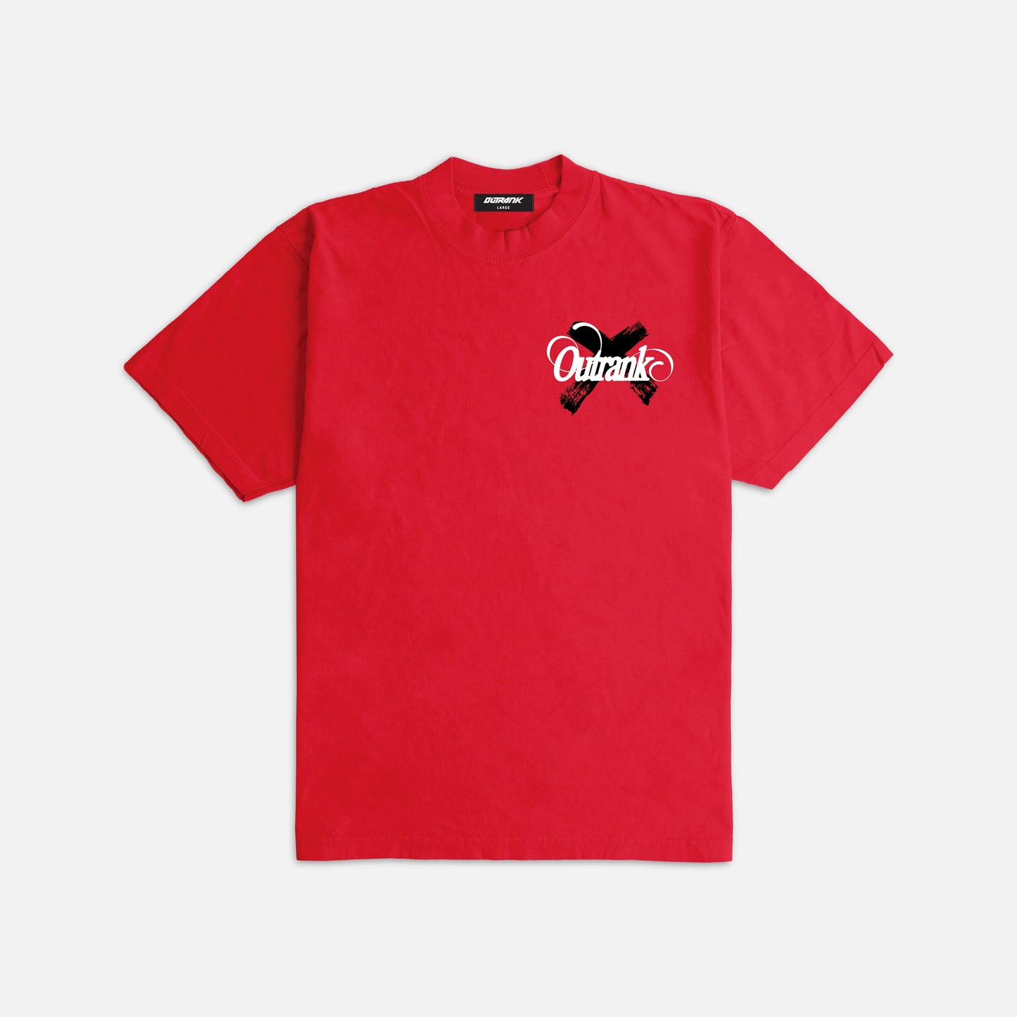 OUTRANK BANNED FROM BEING AVERAGE ULTRA HEAVYWEIGHT T-SHIRT