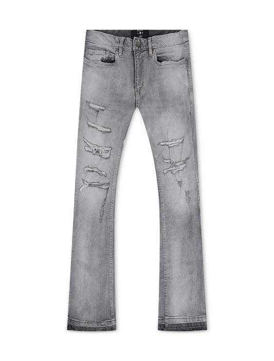 SEE YOU IN PARADISE STACKED DENIM (CEMENT) JTF2117