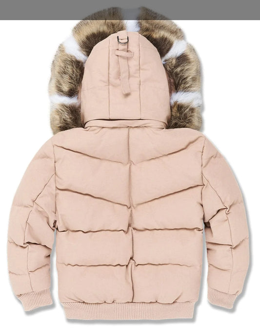 KIDS HOLLIS BOMBER JACKET (DUSTY ROSE)-91541k