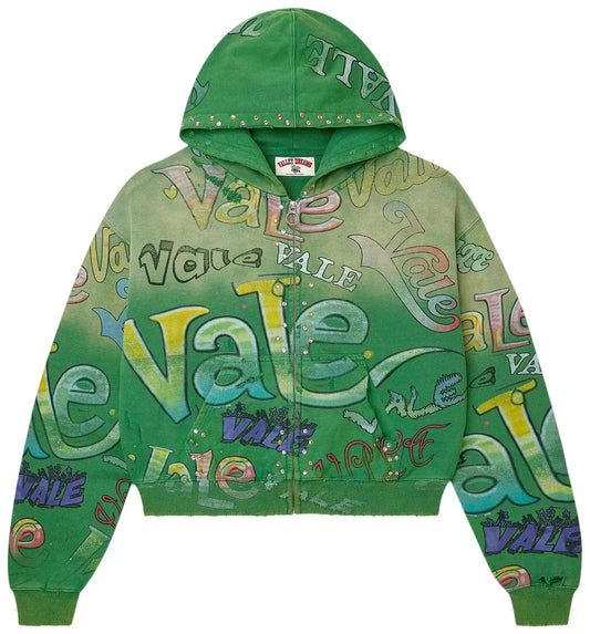 Vale Forever Spearmint Iceberg Zip Up 'Green'