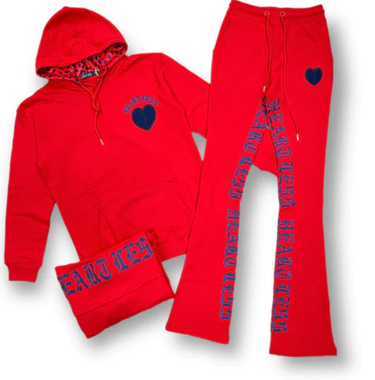 Focus - Heartless -sweatpants - Stacked Fleece - 80559