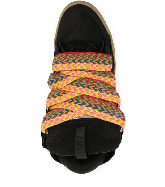 LANVIN -Lanvin chunky lace-up sneakers - FMSKRK11 DRA2