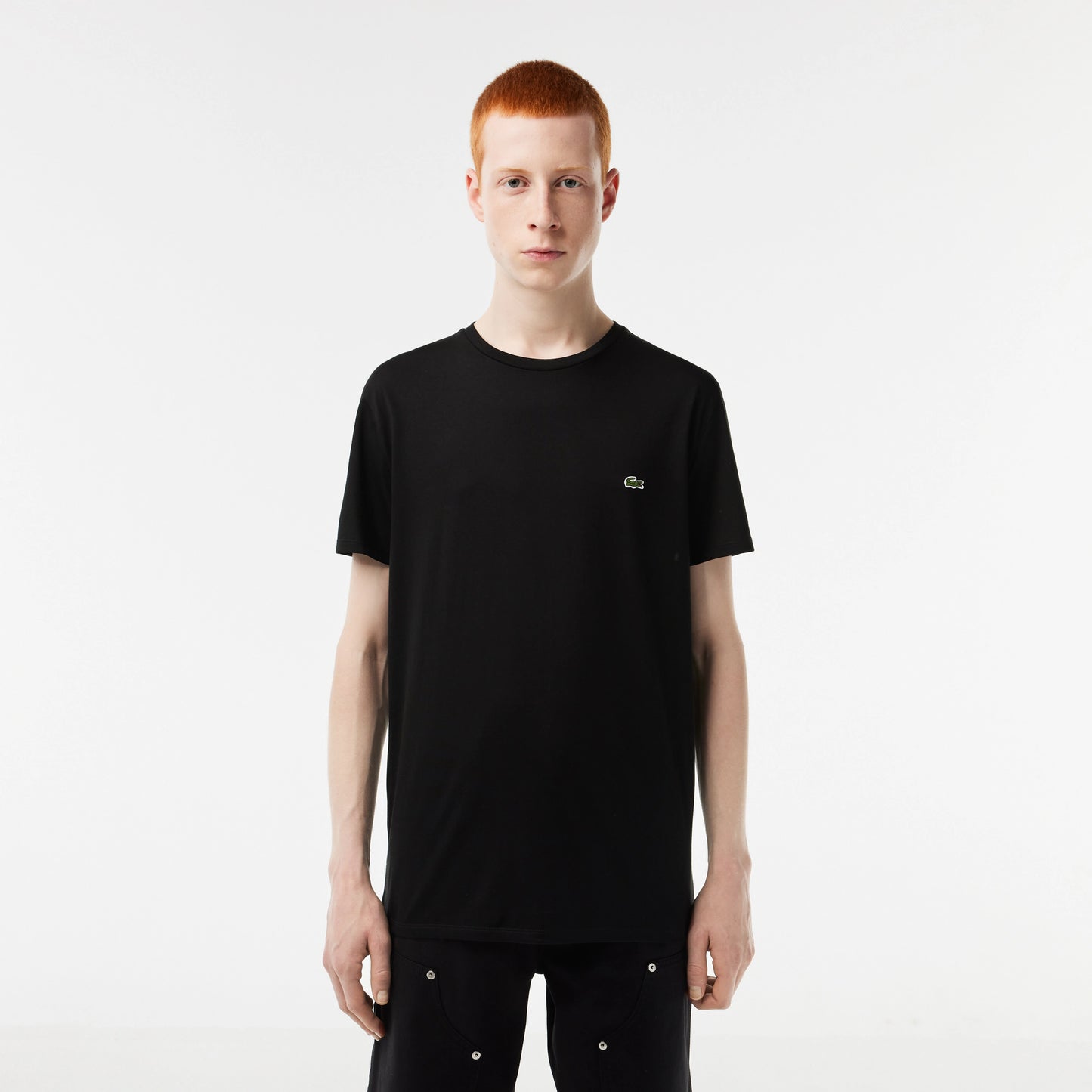 LACOSTE-Men's Crew Neck Pima Cotton Jersey T-Shirt-TH6709 51 031