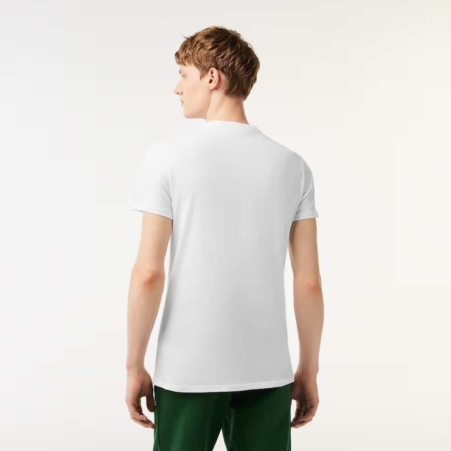 LACOSTE-Men's Crew Neck Pima Cotton Jersey T-Shirt-TH6709 51 001