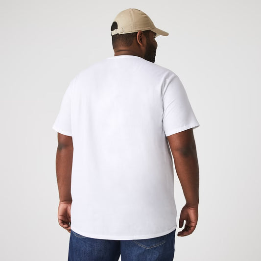 LACOSTE-Men's Crew Neck Pima Cotton Jersey T-Shirt-TH6709 51 001