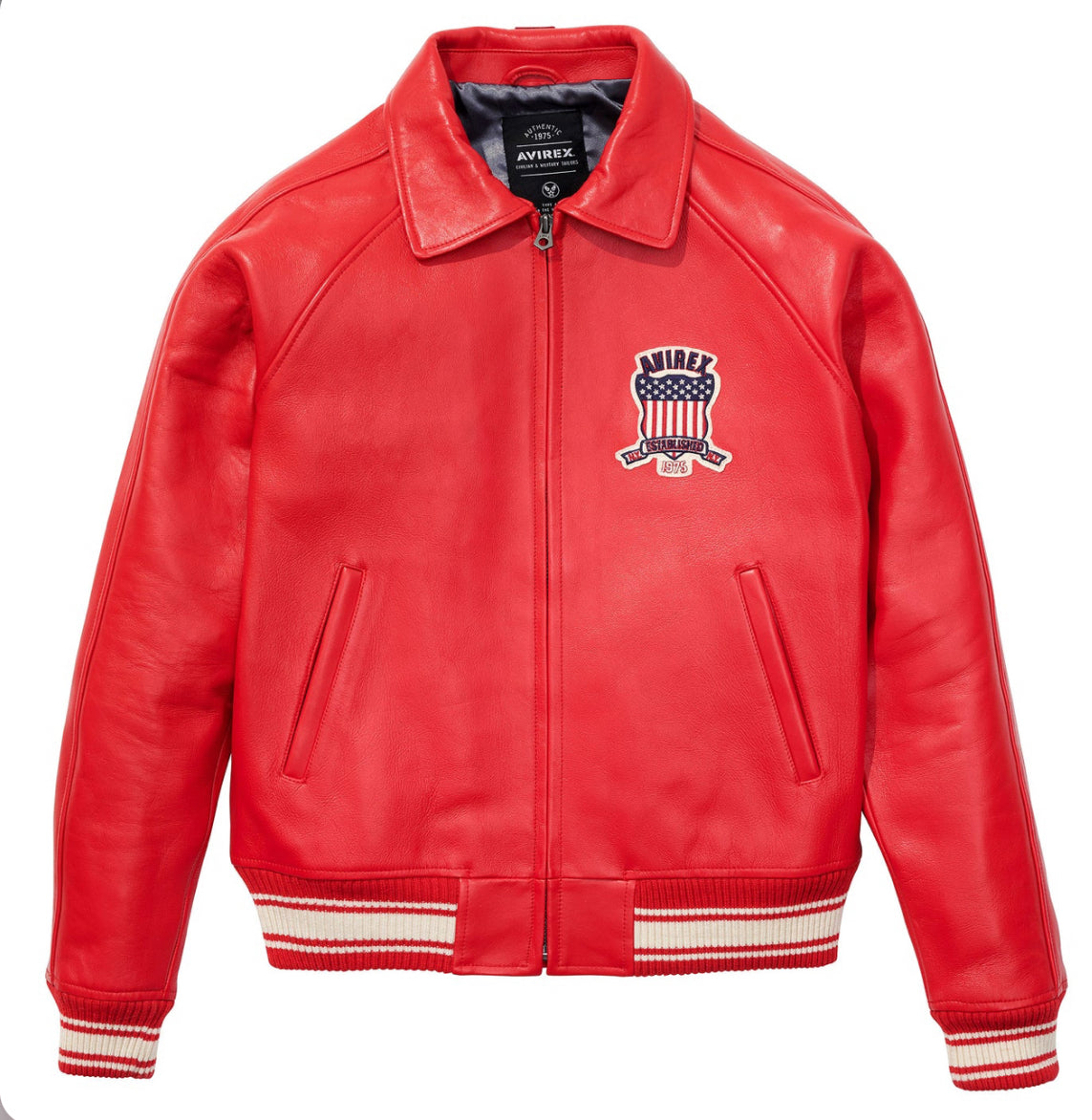 AVIREX-AMERICAN VARSITY JACKET-AVF231O01