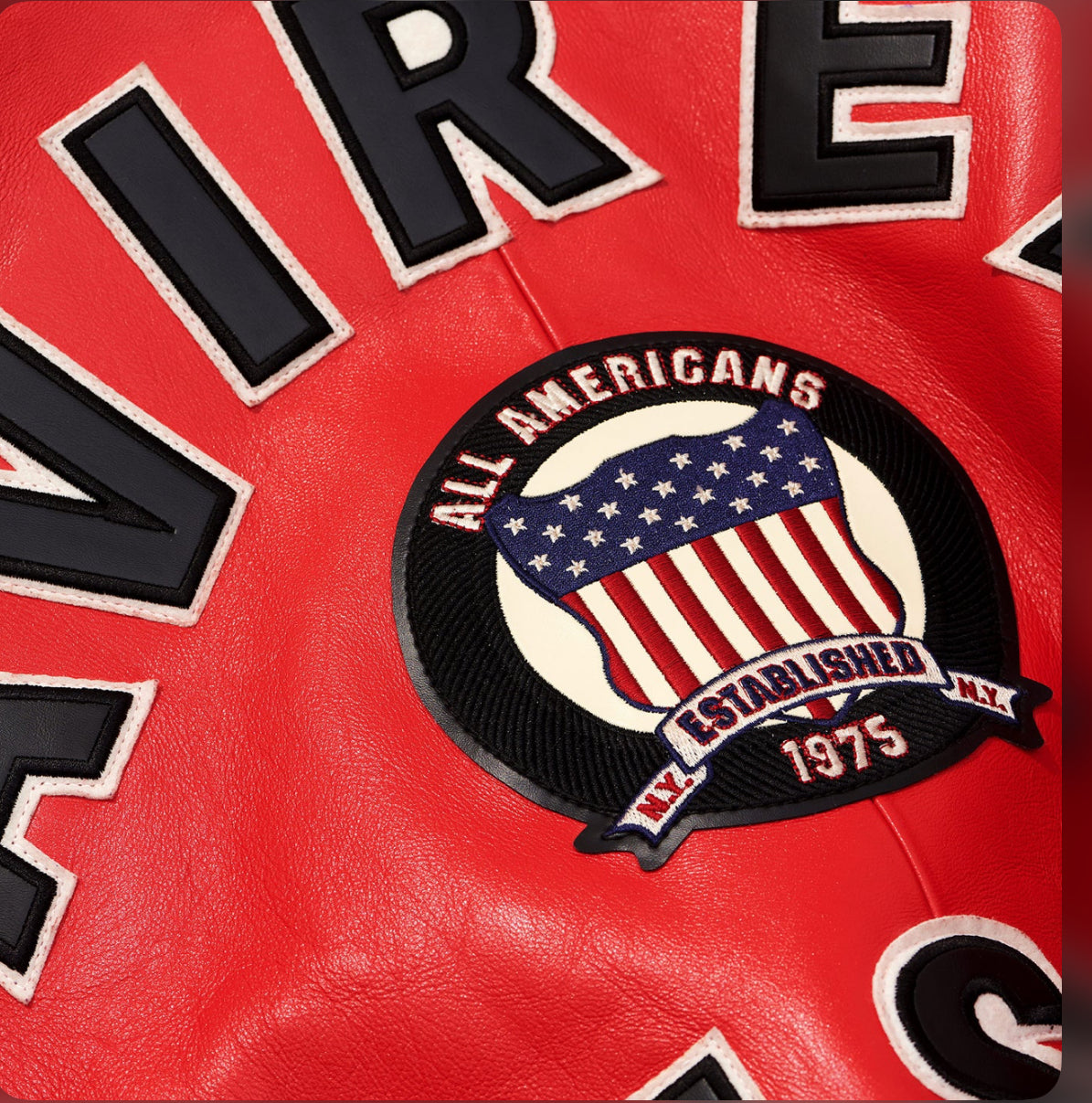 AVIREX-AMERICAN VARSITY JACKET-AVF231O01