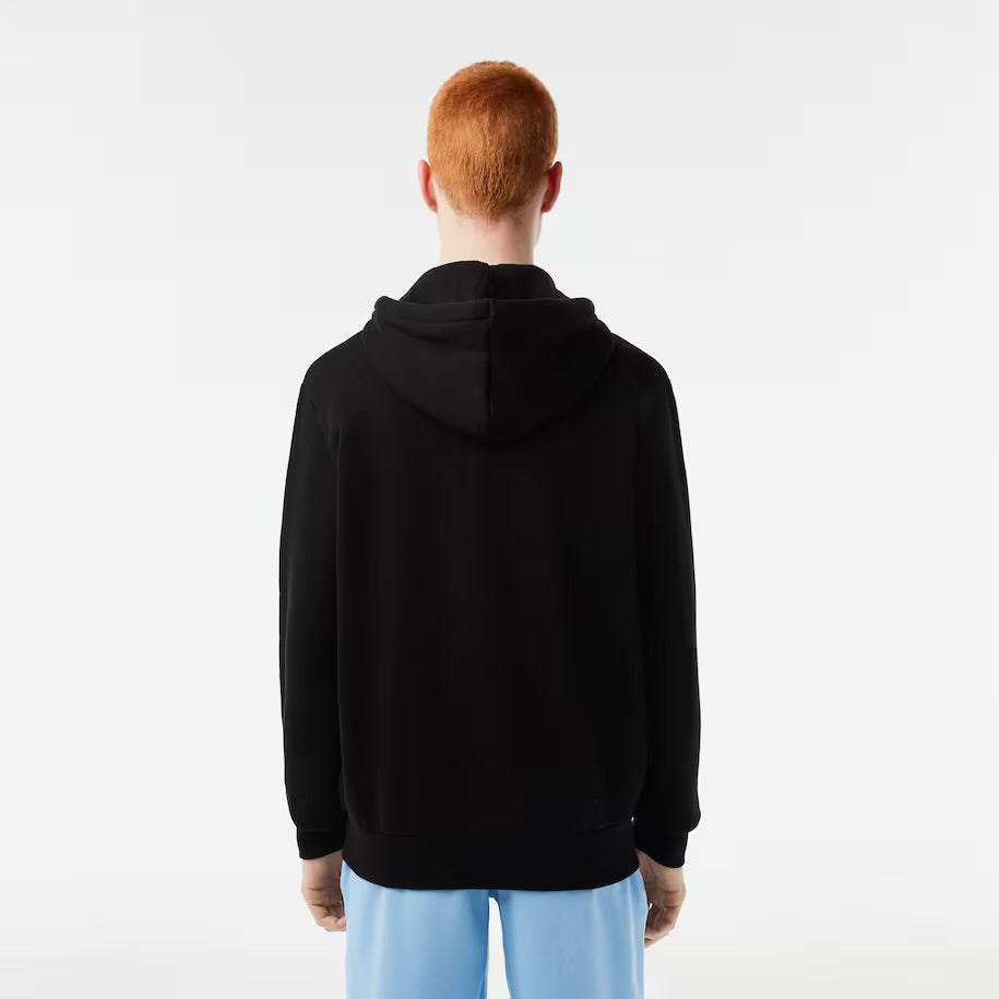 LACOSTE-Men's Kangaroo Pocket Zip-Up Fleece Hoodie-SH9626 51 031