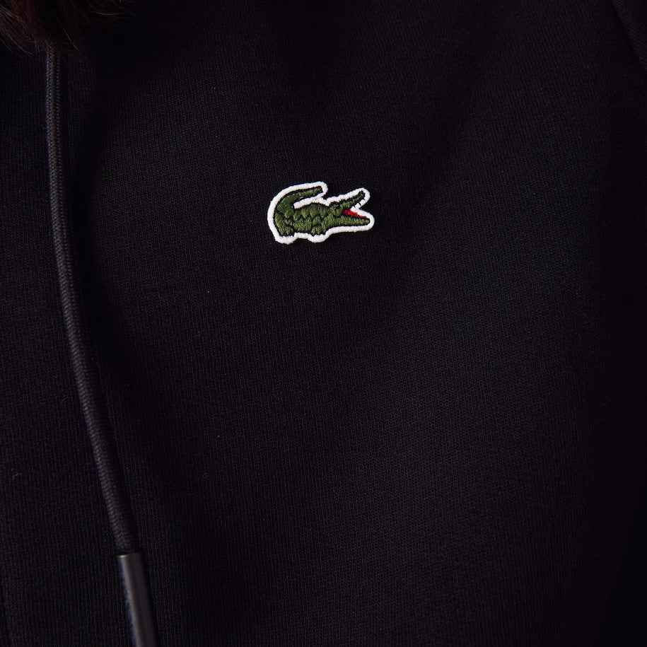 LACOSTE-Men's Kangaroo Pocket Zip-Up Fleece Hoodie-SH9626 51 031