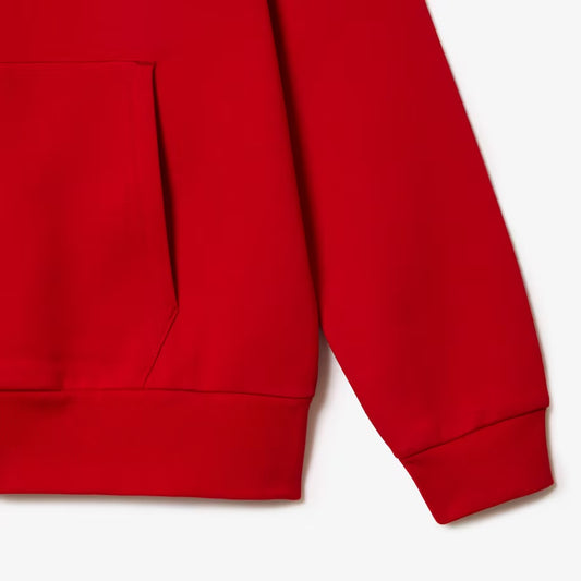 LACOSTE-Men's Kangaroo Pocket Zip-Up Fleece Hoodi—SH9626 51 240