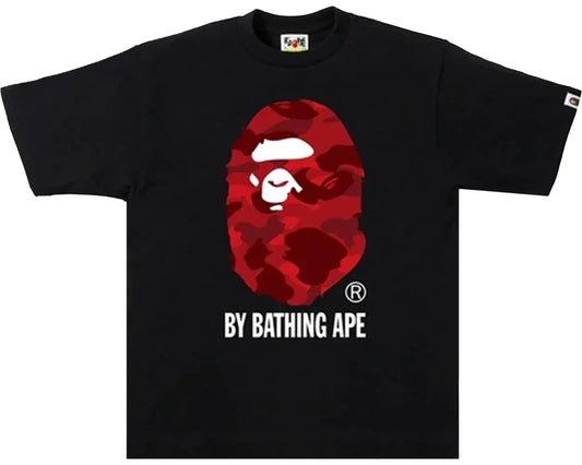 BAPE Color Camo By Bathing Ape Tee 'Black/Red'