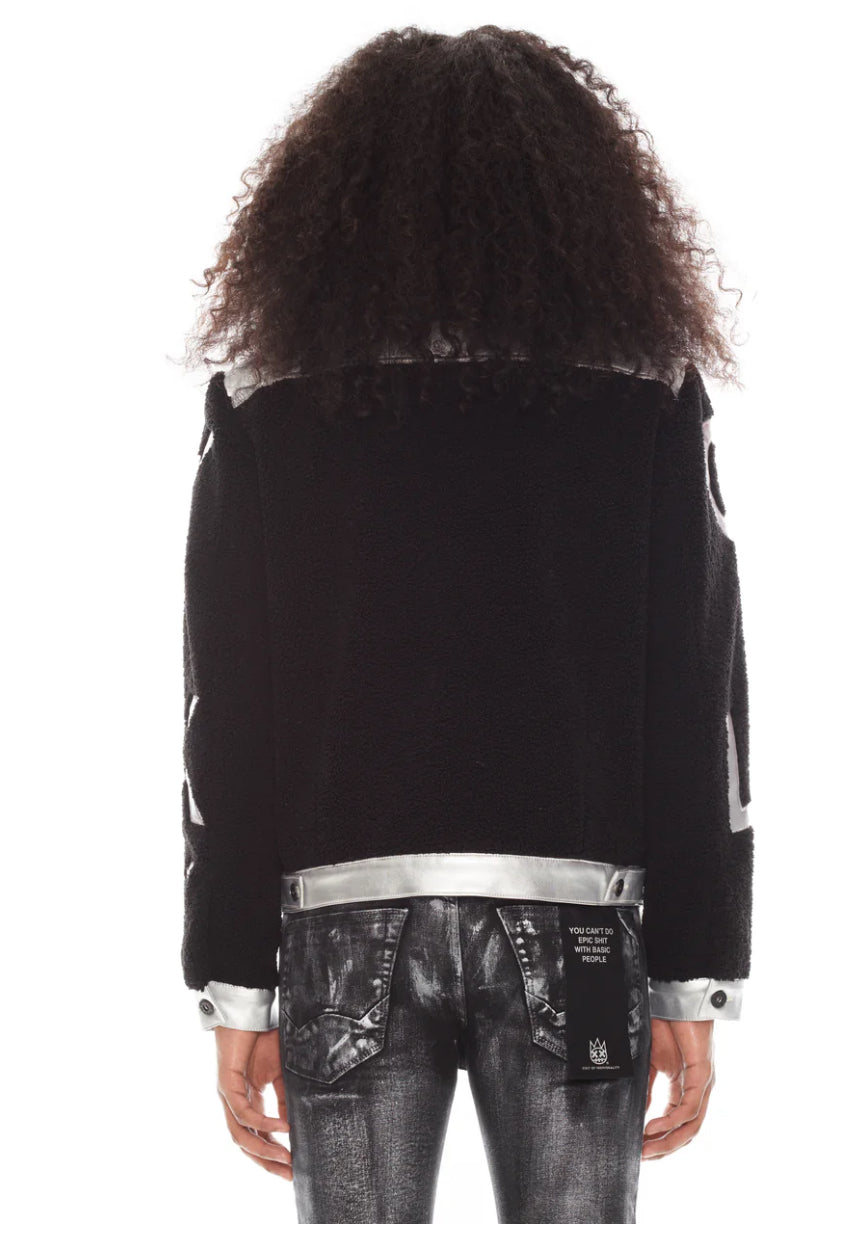 TYPE II DENIM JACKET IN BLACK-623B10-TT70A