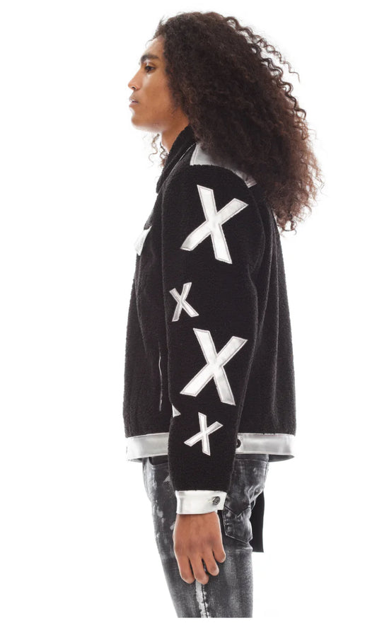 TYPE II DENIM JACKET IN BLACK-623B10-TT70A