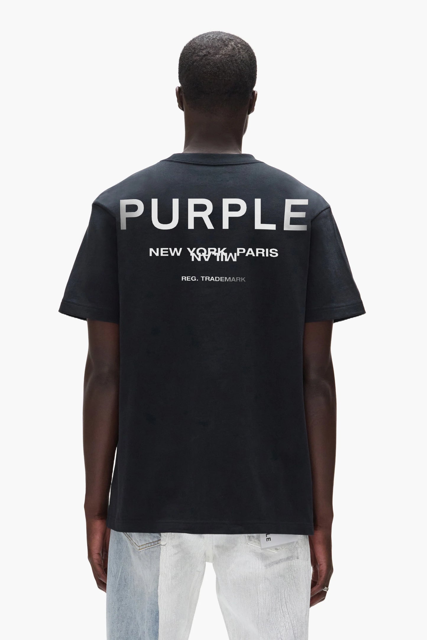 PURPLE Cities Tee P117-HBSN126