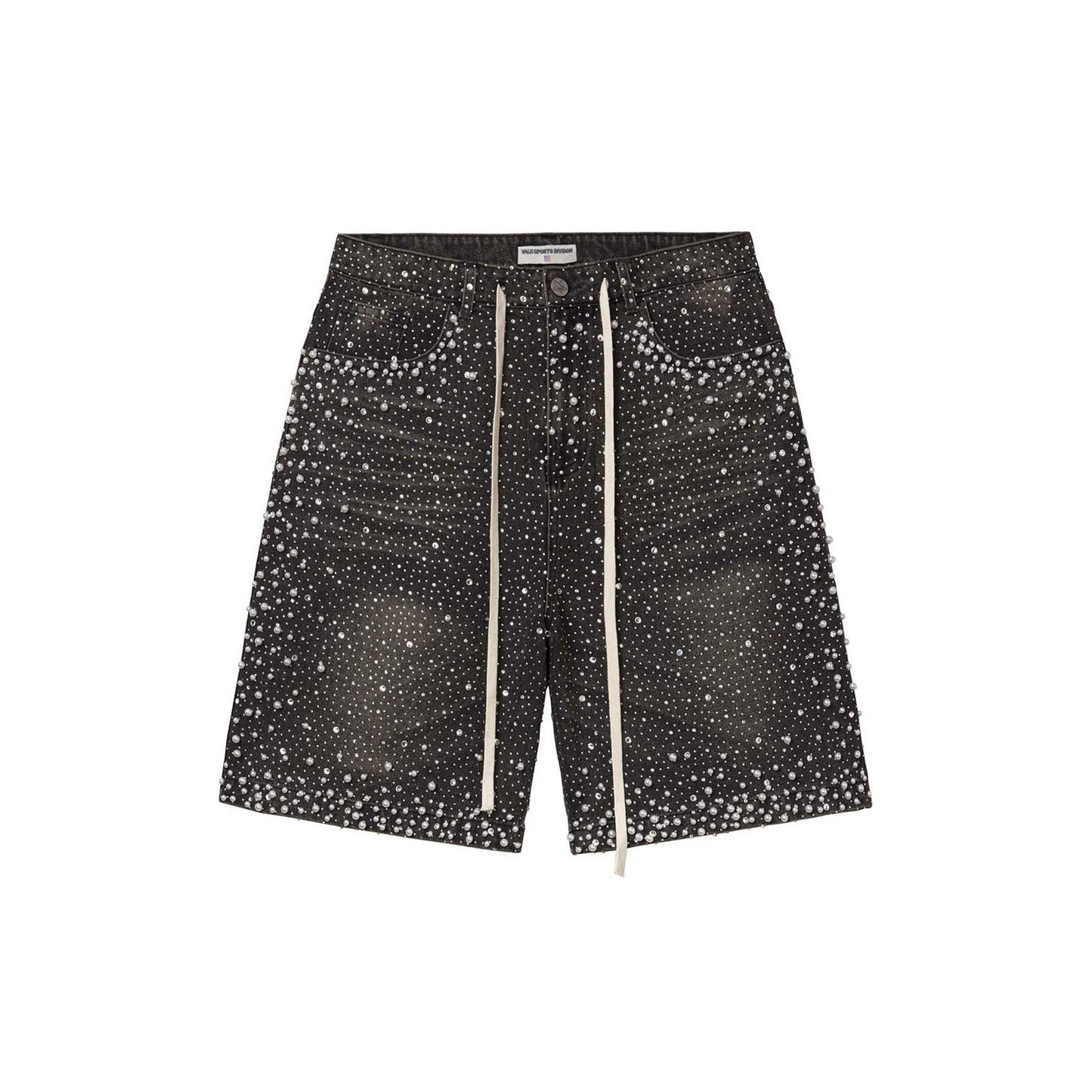 Vale Forever Rainstorm Jorts Black