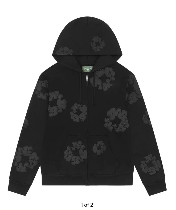 Denim Tears Cotton Wreath Baggy SWERAR BLACK