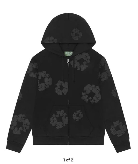 Denim Tears Cotton Wreath Baggy SWERAR BLACK